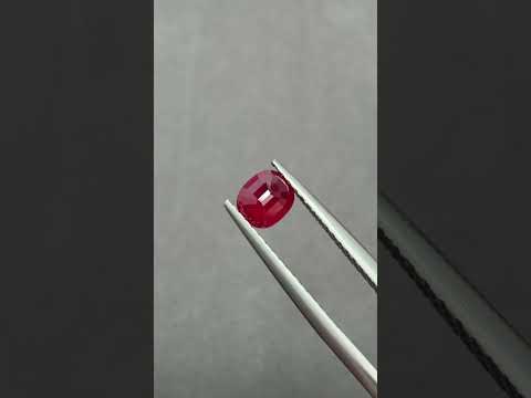 緬甸 鴿血紅紅寶石 1.25克拉