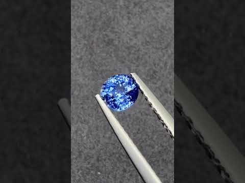 Vibrant 無燒 矢車菊藍寶石 1.05克拉