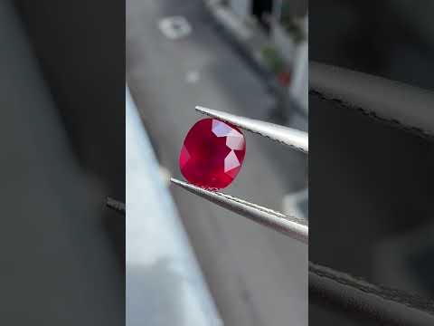 緬甸 鴿血紅紅寶石 1.25克拉