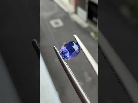 無燒 藍寶石 0.73克拉