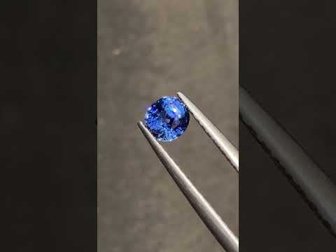 Vibrant 無燒 矢車菊藍寶石 1.05克拉